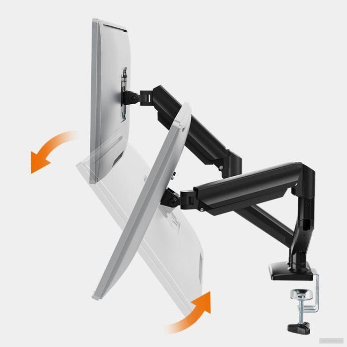 VonHaus dvojni namizni nosilec do diagonale 32'' plinska vzmet 3000915-PRIROCEN.SI