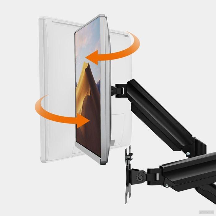 VonHaus dvojni namizni nosilec do diagonale 32'' plinska vzmet 3000915-PRIROCEN.SI