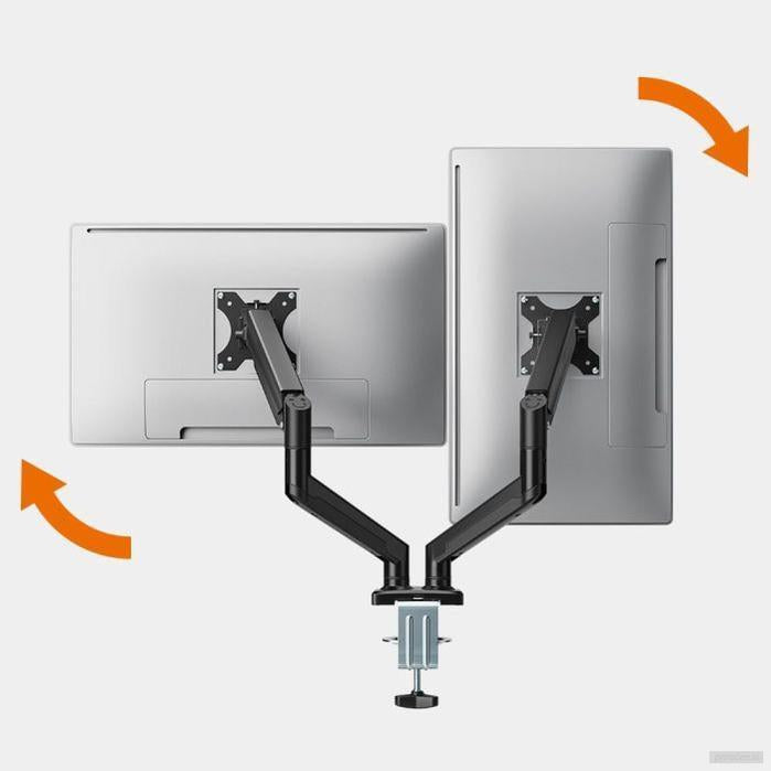 VonHaus dvojni namizni nosilec do diagonale 32'' plinska vzmet 3000915-PRIROCEN.SI