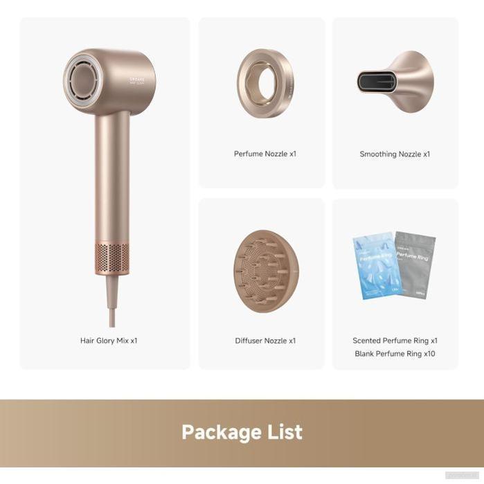 Dreame Glory Mix sušilnik za lase, zlatni-PRIROCEN.SI