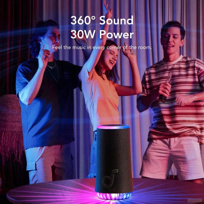 Anker Soundcore prenosni Bluetooth zvočnik Glow, moder-PRIROCEN.SI