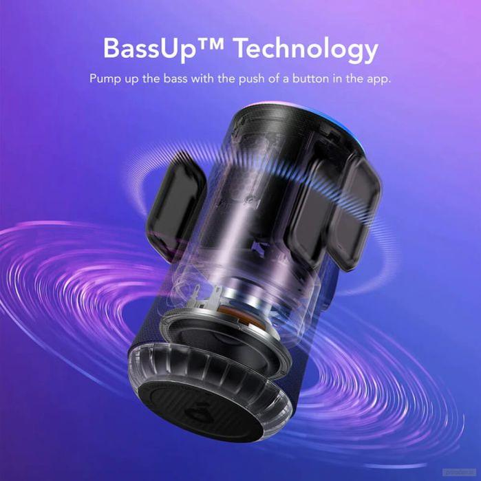 Anker Soundcore prenosni Bluetooth zvočnik Glow, moder-PRIROCEN.SI