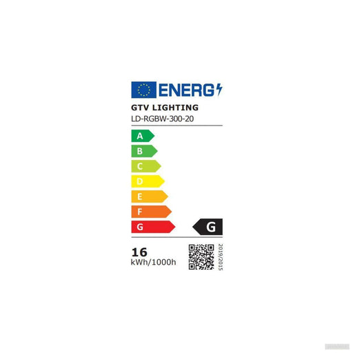 LED trak RGBW 17W/m 60LED/m IP20 12V, 5m-PRIROCEN.SI
