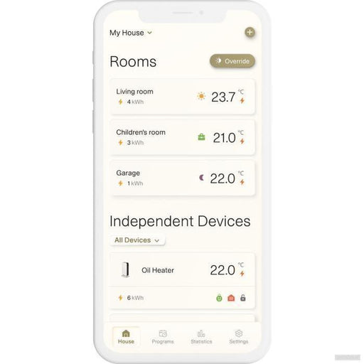 MILL panelni konvekcijski radiator Wi-Fi 700W jeklo PA700WIFI4-PRIROCEN.SI
