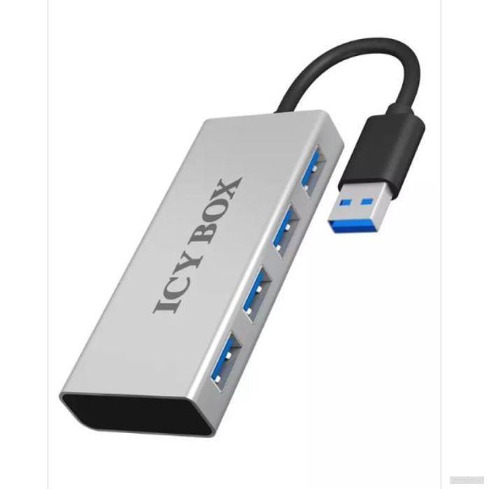 Icxbox IB-AC6104 4-Portni Hub s priključkom USB 3.0 Type-A-PRIROCEN.SI