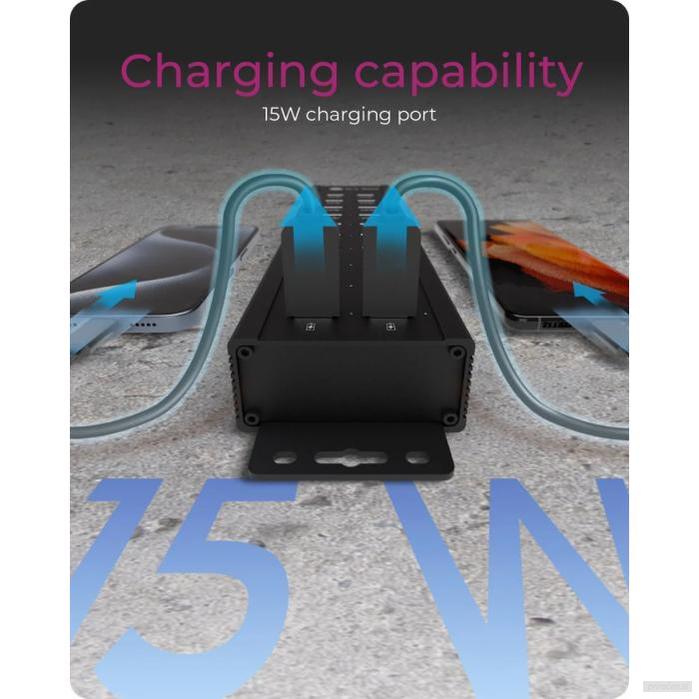 IcyBox IB-HUB1720-U3 20 v 1 portni USB hub-PRIROCEN.SI