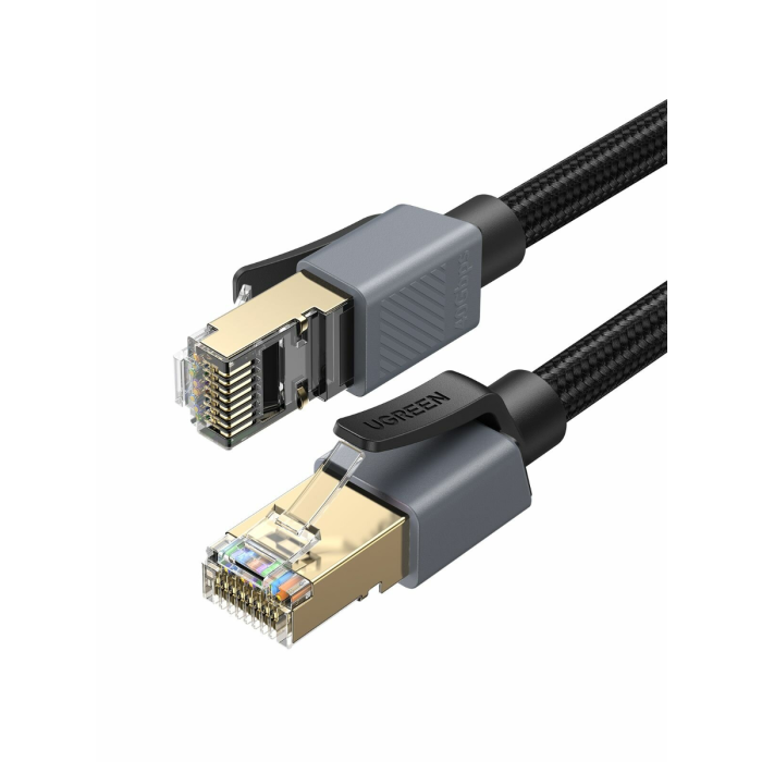 Ugreen UTP Cat8 pleten okrogel mrežni kabel, 2M-PRIROCEN.SI