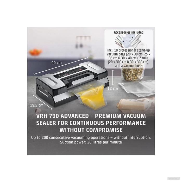 CASO VRH 790 Advanced Pro naprava za vakumiranje 130W-PRIROCEN.SI
