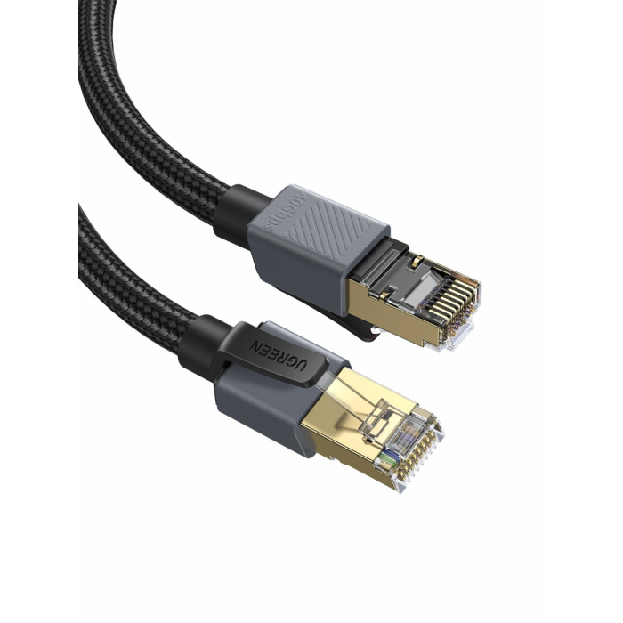 Ugreen UTP Cat8 pleten okrogel mrežni kabel, 1M-PRIROCEN.SI