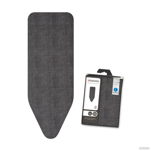 Brabantia prevleka in podloga za likalno desko C 124x38cm denim črna-PRIROCEN.SI