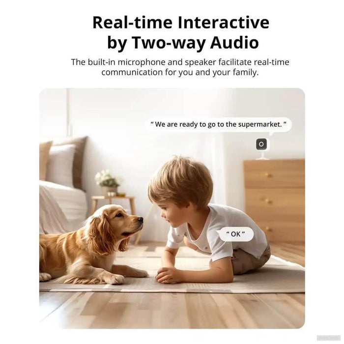 SONOFF notranja videonadzorna kamera CAM-S2, 1080P, Wi-Fi-PRIROCEN.SI