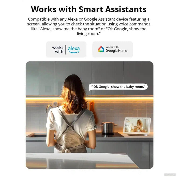 SONOFF notranja videonadzorna kamera CAM-S2, 1080P, Wi-Fi-PRIROCEN.SI