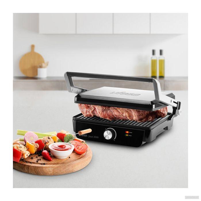 Ufesa Press Grill Jaya 2000 – električni kontaktni žar, 2000 W, z 180°-PRIROCEN.SI