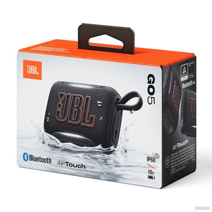 JBL GO 5 Bluetooth prenosni zvočnik, črn-PRIROCEN.SI