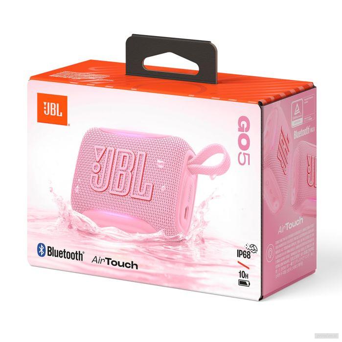 JBL GO 5 Bluetooth prenosni zvočnik, roza-PRIROCEN.SI