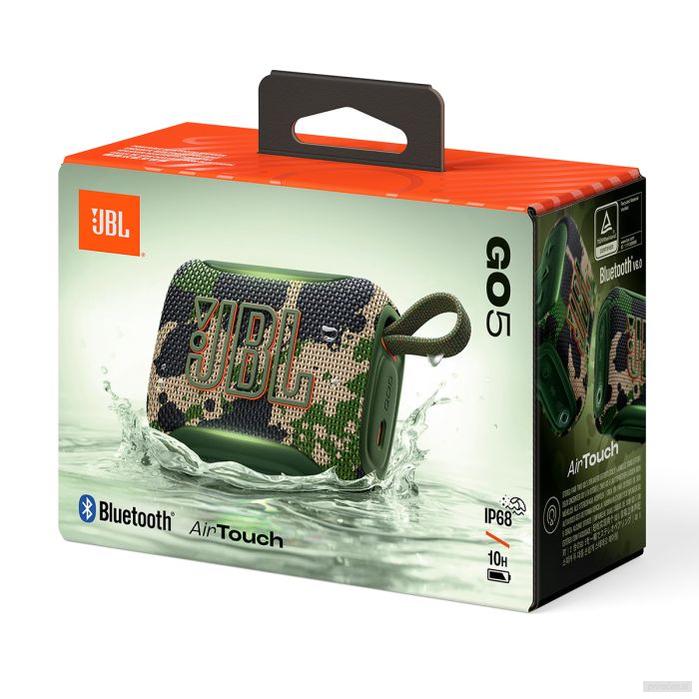 JBL GO 5 Bluetooth prenosni zvočnik, vojaški-PRIROCEN.SI