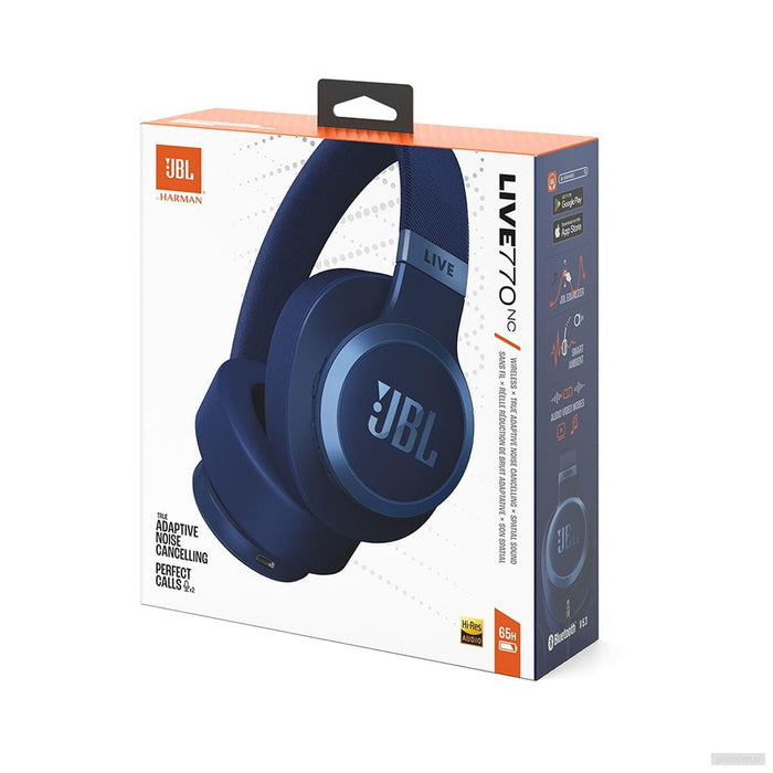 JBL Live 770NC Bluetooth naglavne brezžične slušalke, modre-PRIROCEN.SI