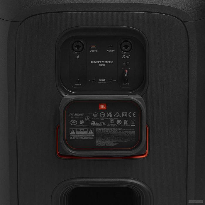 JBL PartyBox 520 prenosni zvočnik 400W, BT, RGB, USB-PRIROCEN.SI