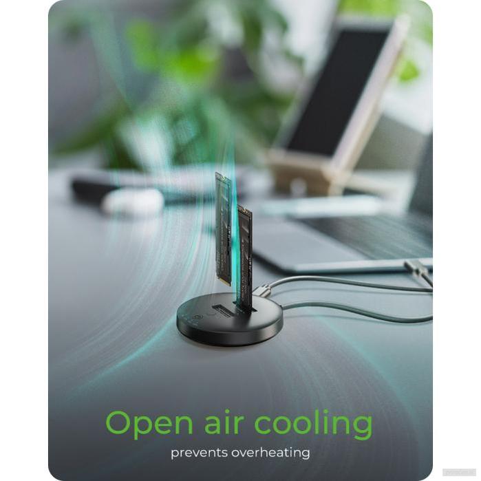 IcyBox IB-1612MCL-C31 priklopna in postaja za kloniranje M.2 NVMe SSD diskov-PRIROCEN.SI