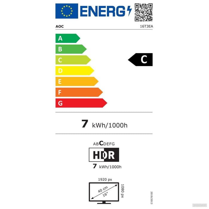 AOC 16T3EA 15,6" IPS FHD 60Hz monitor-PRIROCEN.SI