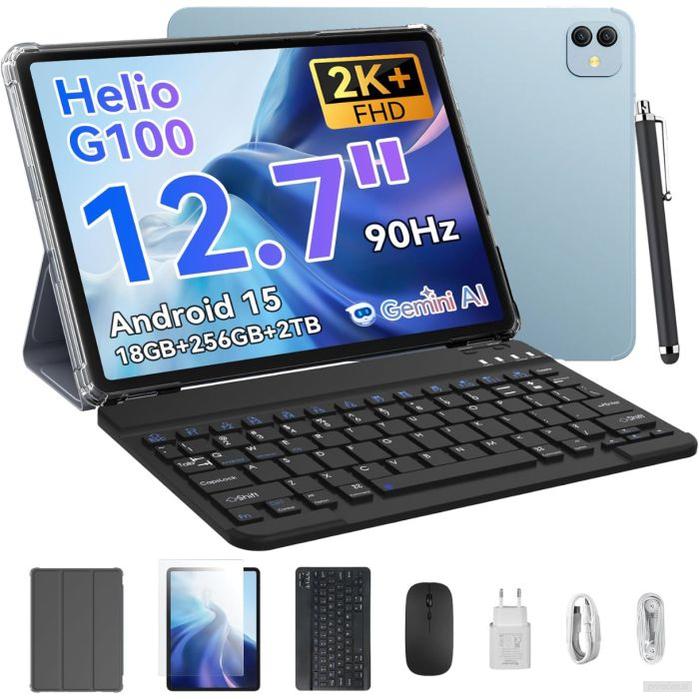 Blackview LINK 8 13" tablični računalnik 12GB+256GB, LTE, komplet tipk+miška, modra-PRIROCEN.SI