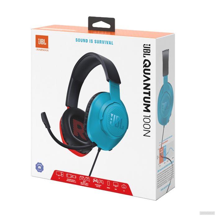JBL Quantum 100 Nintendo naglavne žične slušalke-PRIROCEN.SI