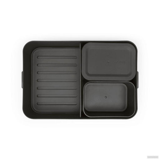 Brabantia posoda za malico, temno siva-PRIROCEN.SI