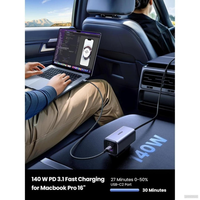 Ugreen 150W avto polnilec s 4 priključki-PRIROCEN.SI