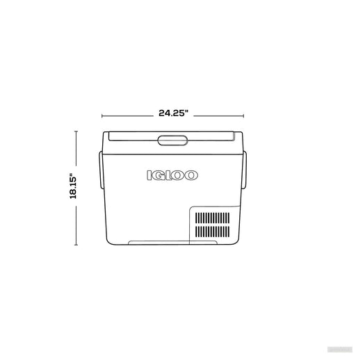 IGLOO Električni kompresorski hladilnik ICF 40-PRIROCEN.SI