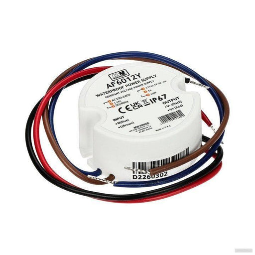 MW POWER LED napajalnik 12V 60W IP67 AF6012Y-PRIROCEN.SI