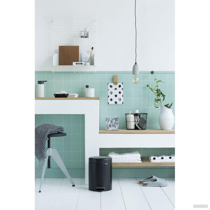 Brabantia koš za smeti 5L črn-PRIROCEN.SI