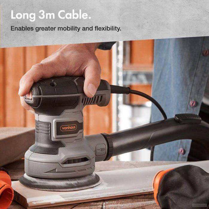 VonHaus 300 W ekscentrični brusilnik-PRIROCEN.SI