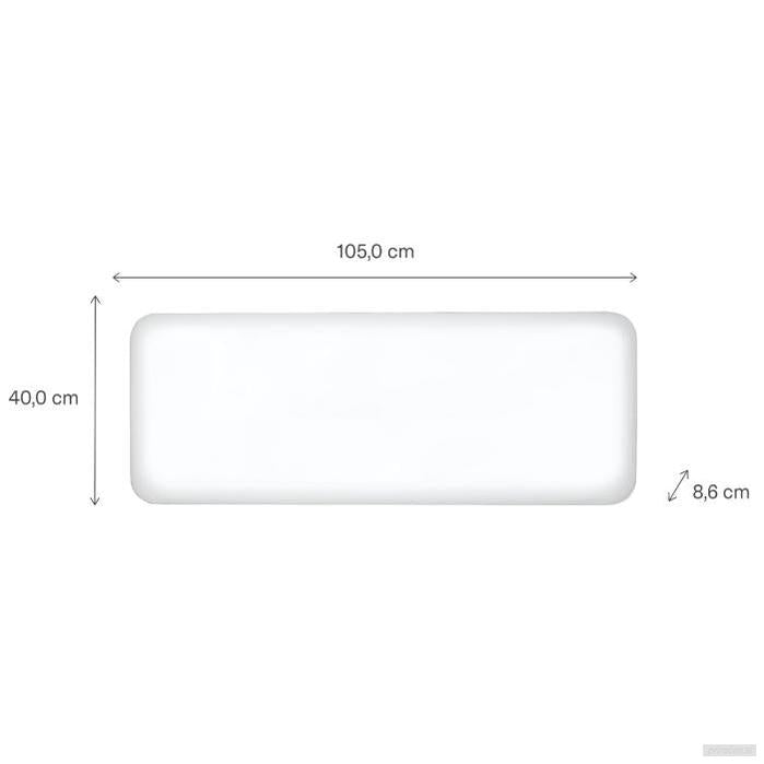 MILL panelni konvekcijski radiator 1300W bel jeklo PA1300WIFI4-PRIROCEN.SI