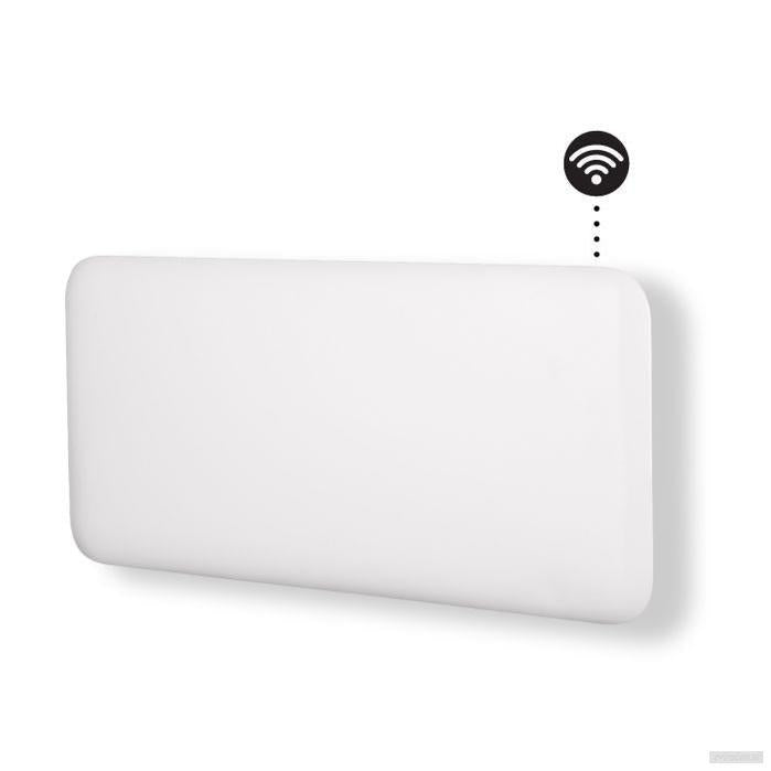 MILL panelni konvekcijski radiator Wi-Fi 1500W bel jeklo PA1500WIFI4-PRIROCEN.SI