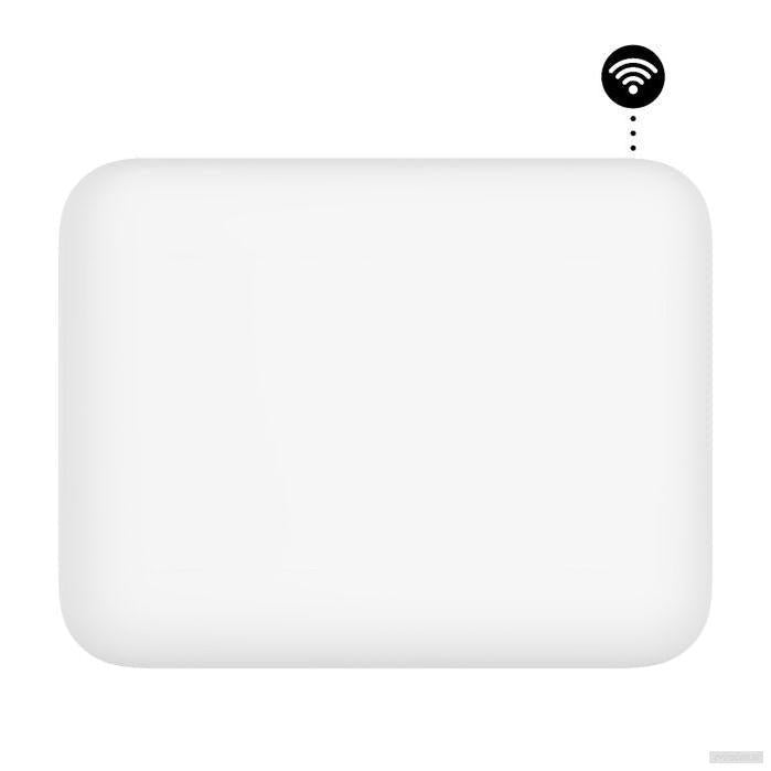 MILL panelni konvekcijski radiator Wi-Fi 400W bel jeklo PA400WIFI4-PRIROCEN.SI