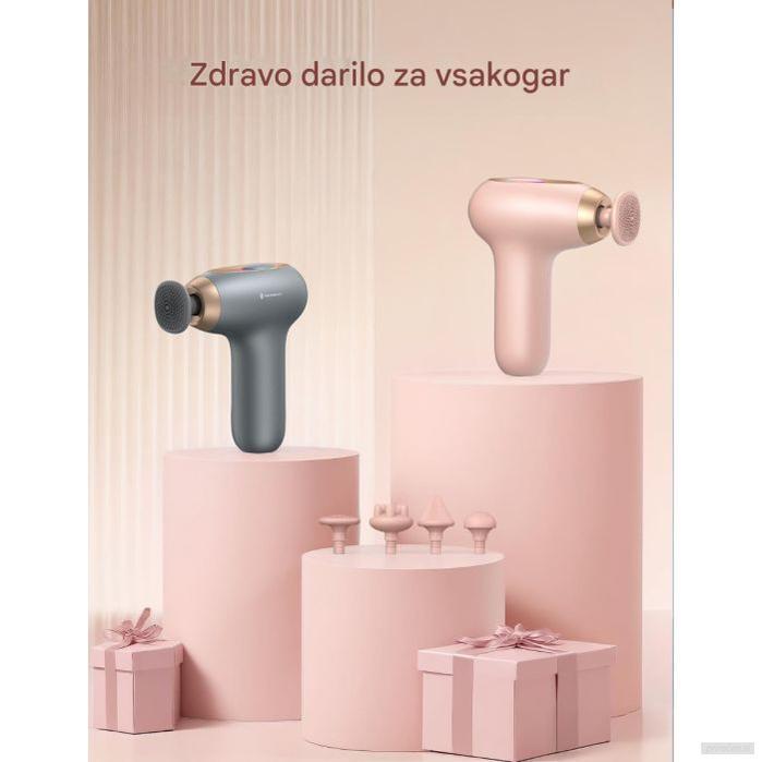 TAOTRONICS Masažna mini pištola roza-PRIROCEN.SI