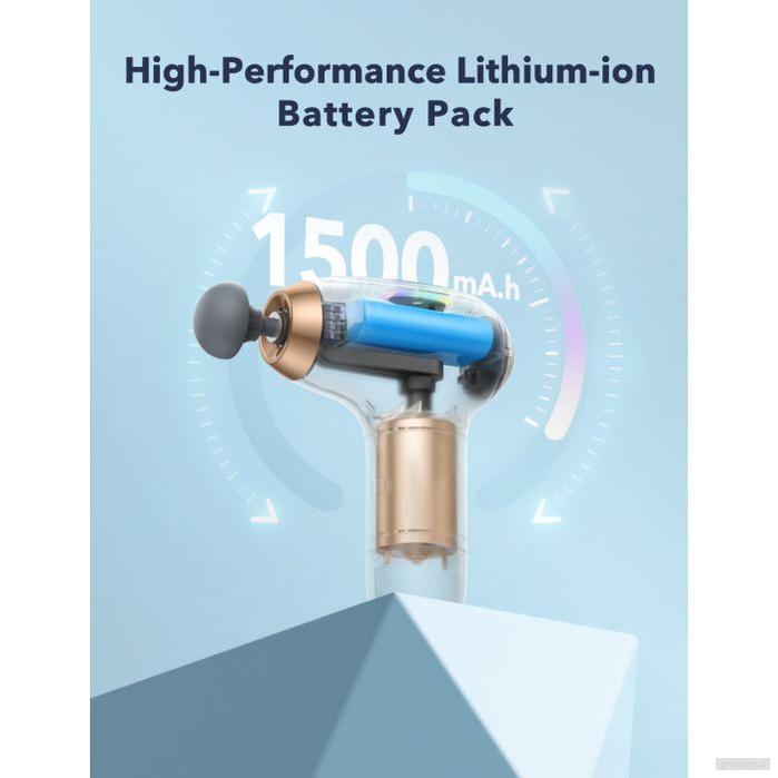 TAOTRONICS Masažna mini pištola siva-PRIROCEN.SI