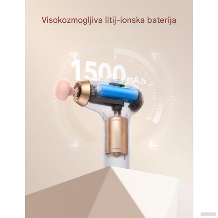 TAOTRONICS Masažna mini pištola roza-PRIROCEN.SI