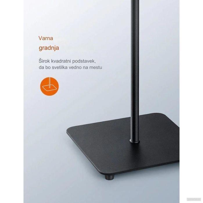 TaoTronics LED kovinska talna svetilka 72, visoka 176cm - DL072 črna-PRIROCEN.SI