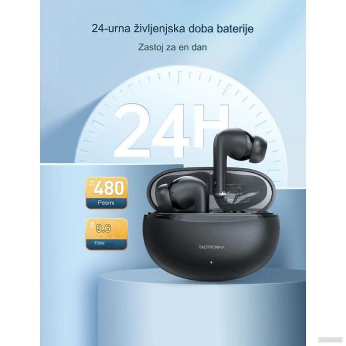 TaoTronics Brezžične slušalke BH1118 črne-PRIROCEN.SI