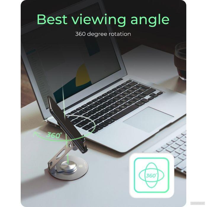 IcyBox IB-TH201-R vrtljiv nosilec za tablice in mobilne telefone do 12,9"-PRIROCEN.SI