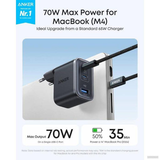 Anker Nano 3-portni 70W polnilec-PRIROCEN.SI