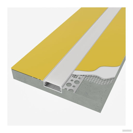 Vgradni LED profil za mavčne plošče DEOLINE XL, 2m, 5 kos-PRIROCEN.SI