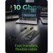 IcyBox E0019272 ohišje za M.2 NVMe SSD z vmesnikom USB-C 3.2 Gen 2 in RGB lučmi-PRIROCEN.SI
