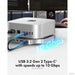 IcyBox IB-DK100 USB-C priklopna postaja za Mac mini M4-PRIROCEN.SI