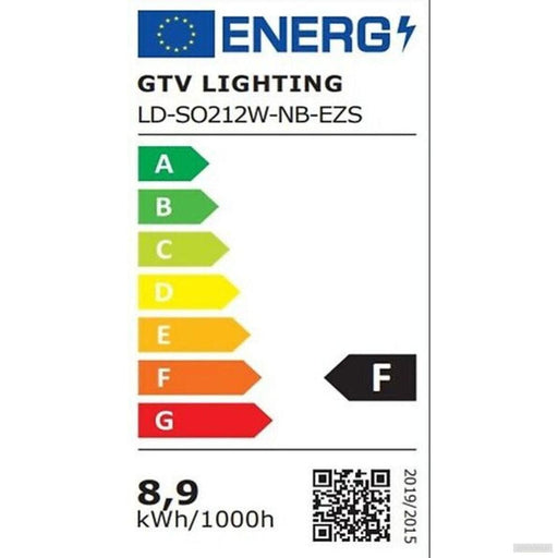 Vgradna LED svetilka SOLERO 12W 4000K 220V IP54, okrogla-PRIROCEN.SI