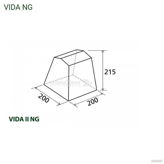 BRUNNER večnamenski šotor-kuhinja VIDA 2 NG 0425999N.C30-PRIROCEN.SI