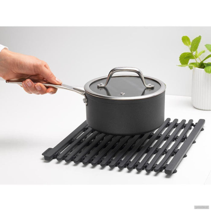 Brabantia silikonska podloga za umivalnik, temno siva-PRIROCEN.SI