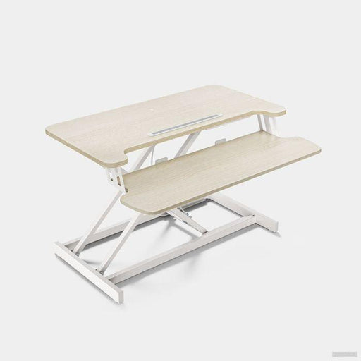 VonHaus Nastavek za stoječo pisalno mizo – svetel les-PRIROCEN.SI