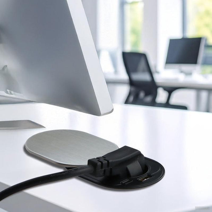 Vgradna vtičnica SLIDEBOX 1x 230V + 2x USB (A+C)-PRIROCEN.SI